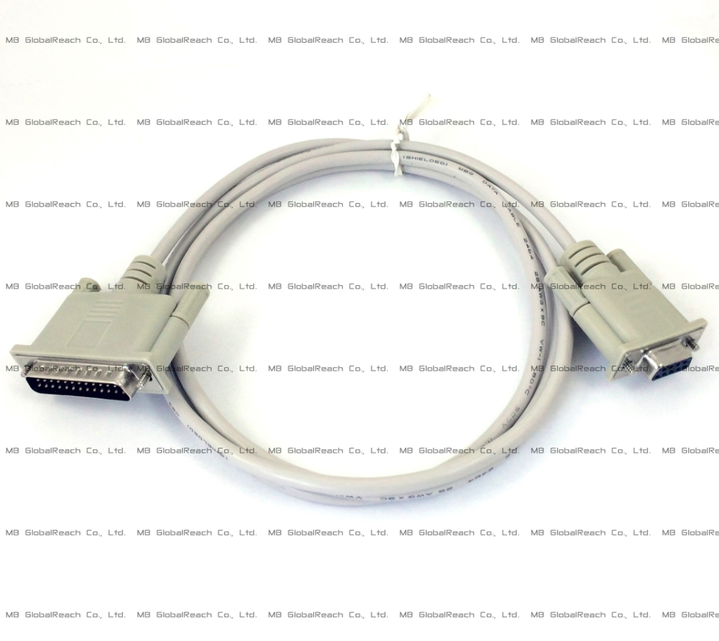 Serial Printer Cable DB-25 Male to DE-9 Female