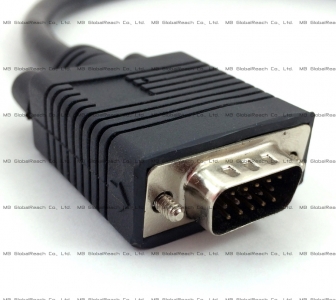 HD-15 (aka RGB, DB-15, DE-15, HDB-15, D-sub 15, or VGA connector) male version 1