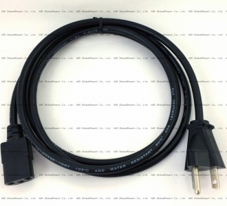 AC Power Cord NEMA 6-15P to IEC 320 C13